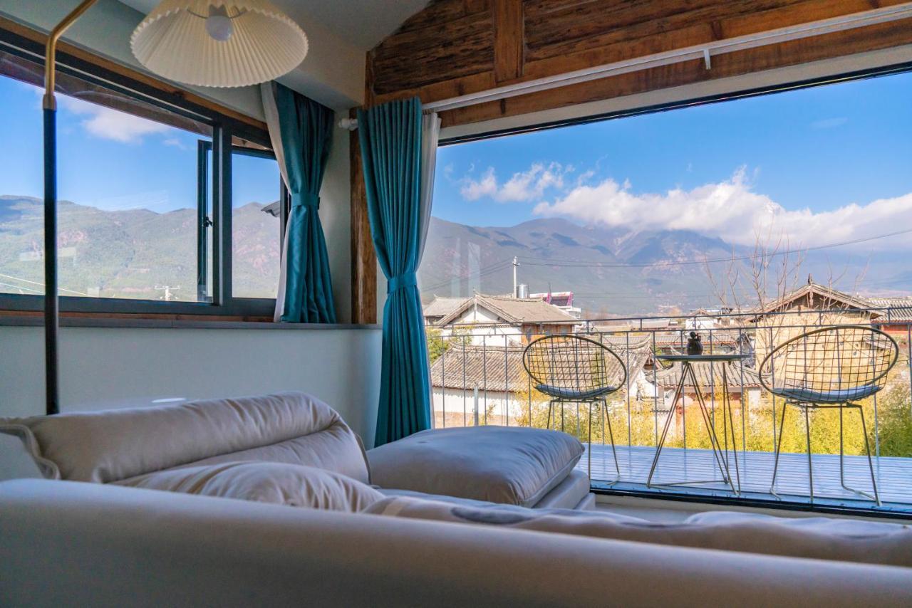 玉龙白沙普宿客栈 Lijiang  Exterior foto