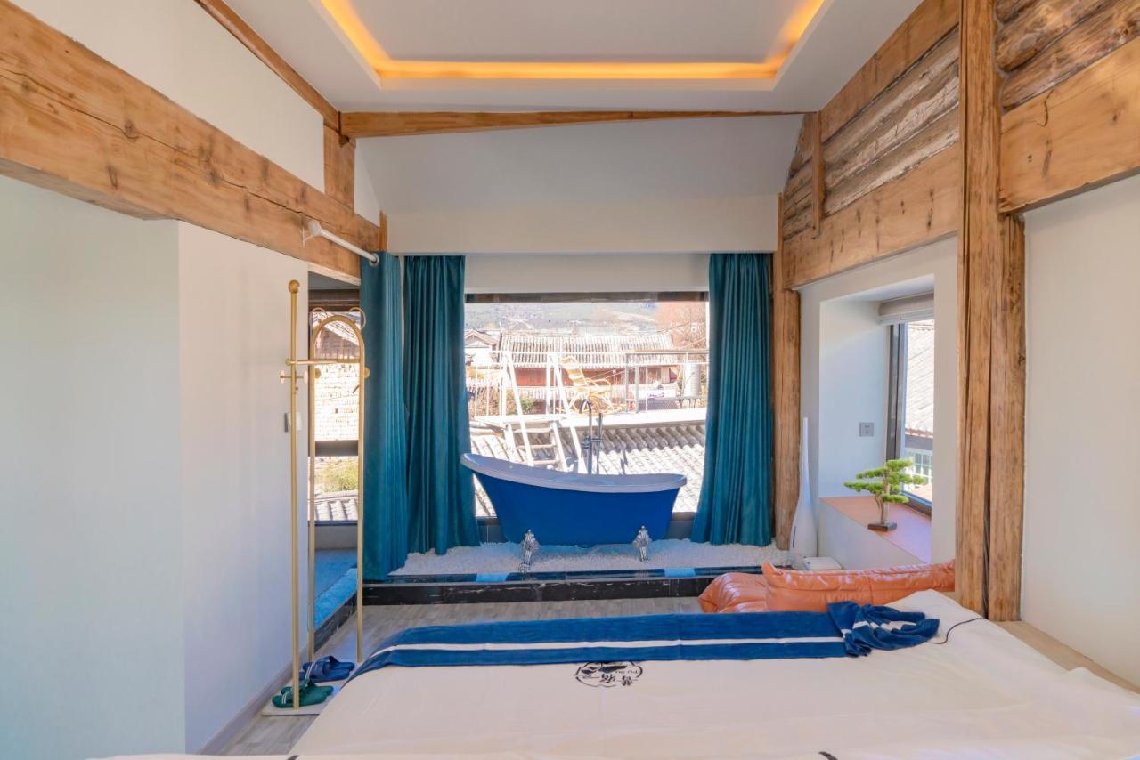 玉龙白沙普宿客栈 Lijiang  Exterior foto