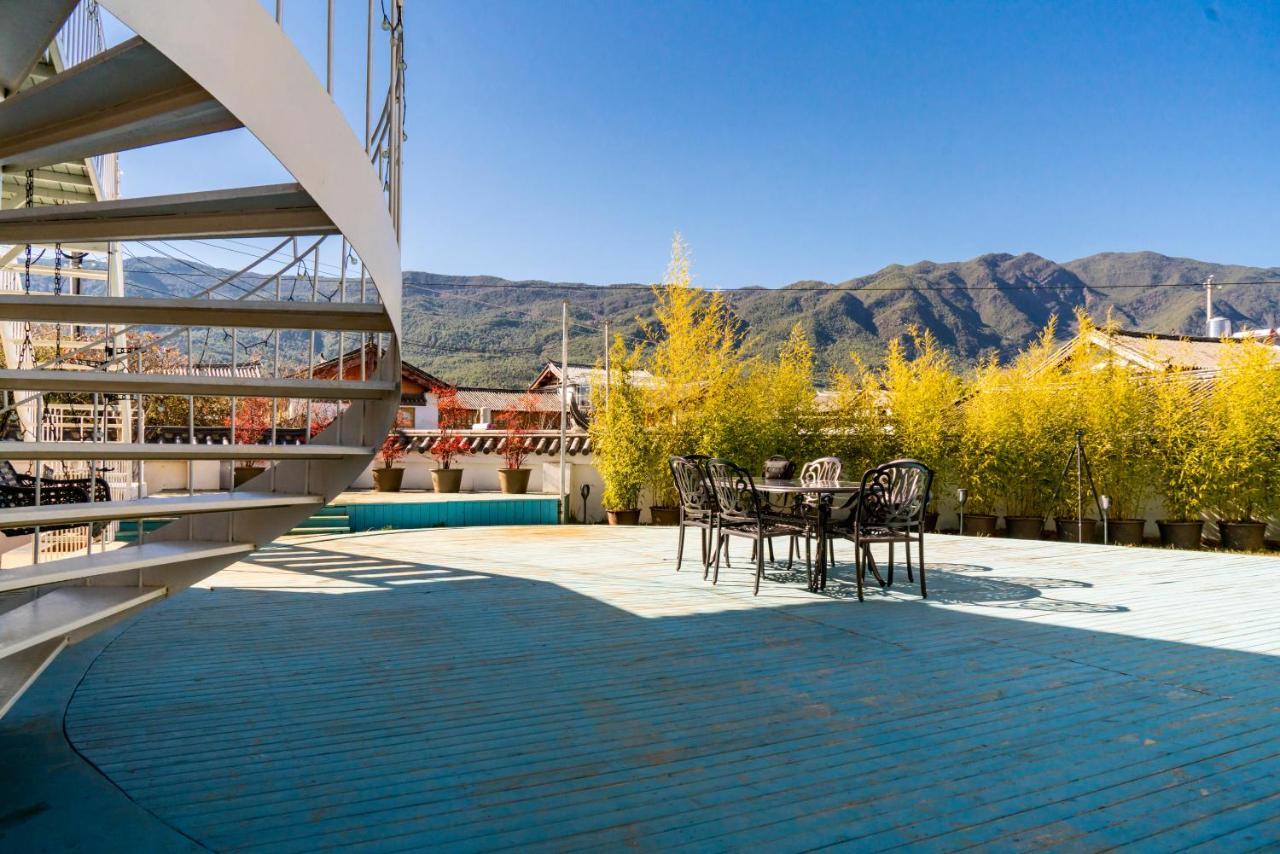 玉龙白沙普宿客栈 Lijiang  Exterior foto